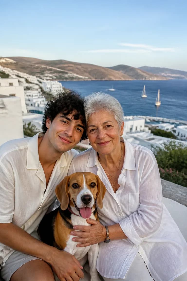 Bodrum'un beyaz evleri örnek görseli