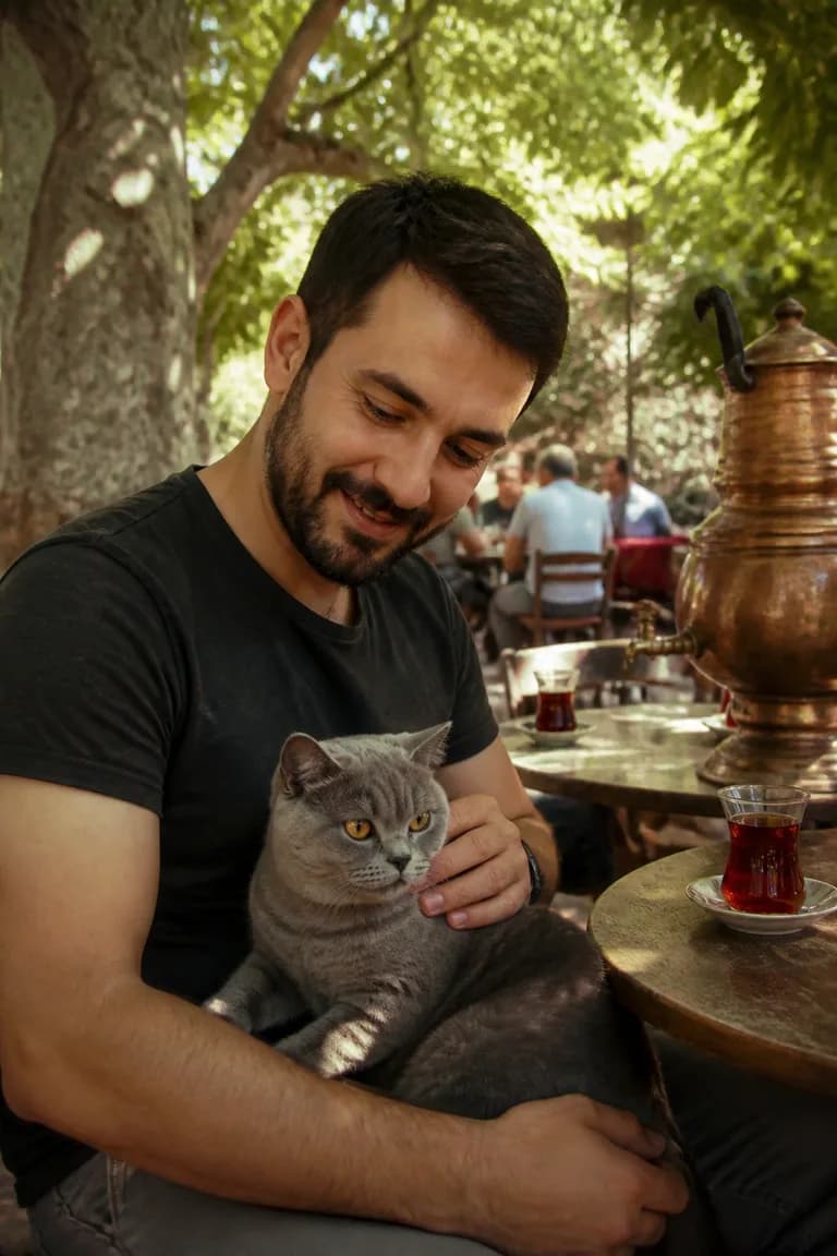 Çay bahçesi örnek görseli
