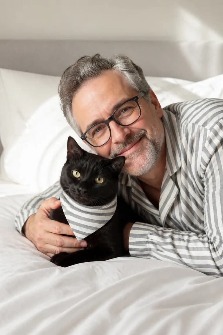 Eşleşen pijamalar örnek görseli