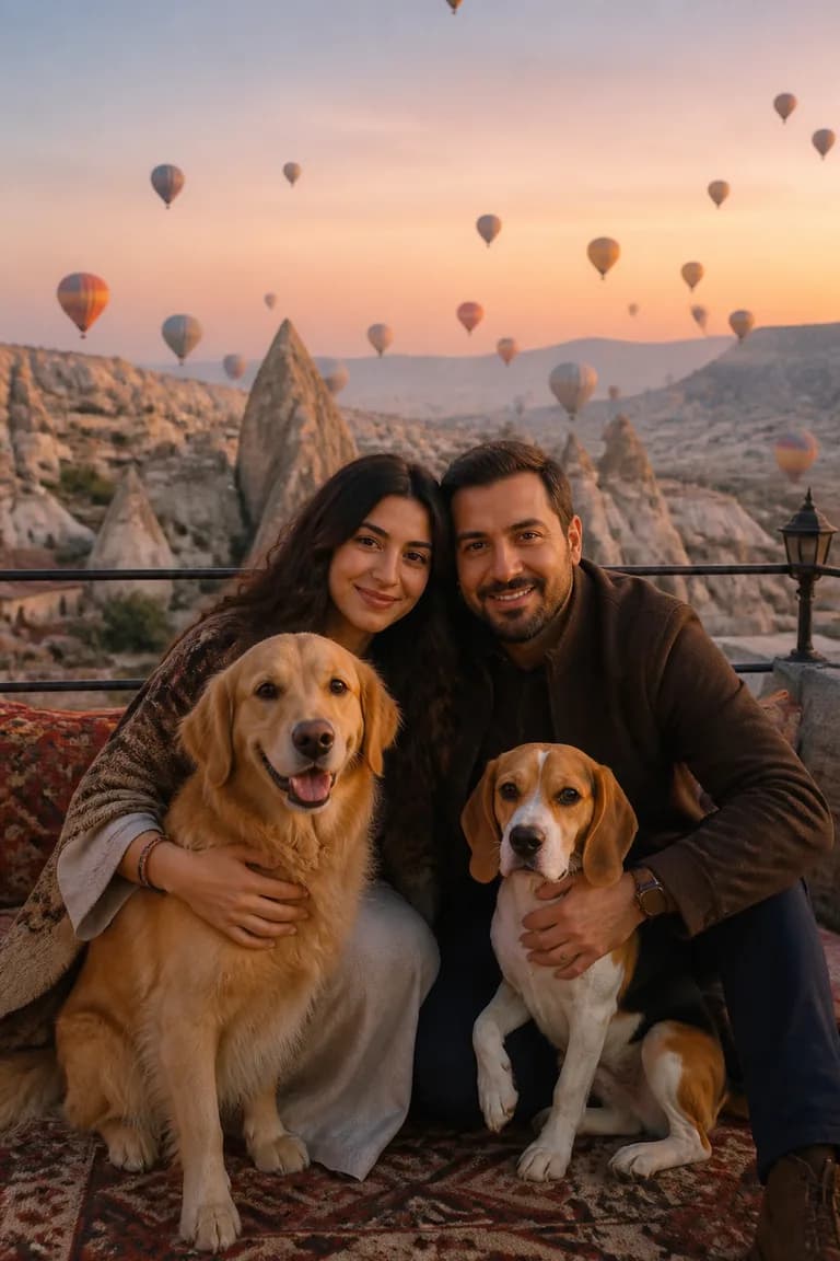 Kapadokya balonları örnek görseli