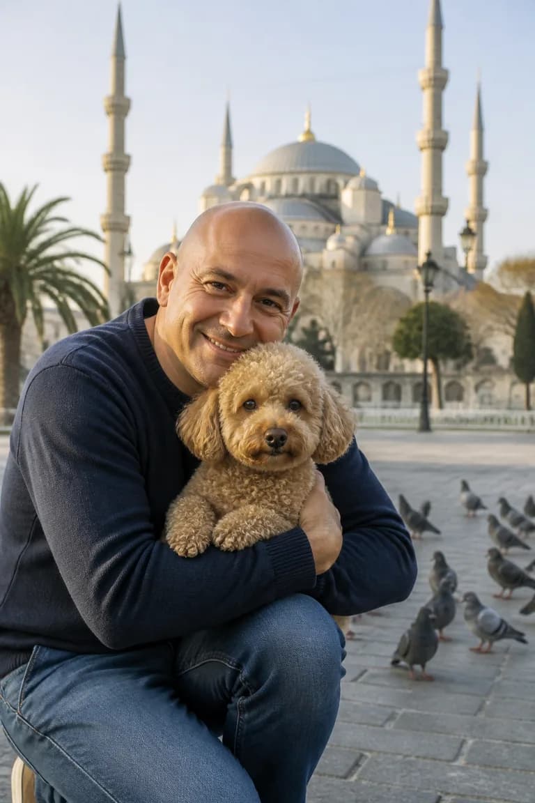 Sultanahmet sabahı örnek görseli