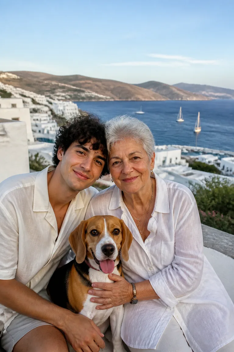 Bodrum'un beyaz evleri örnek görseli